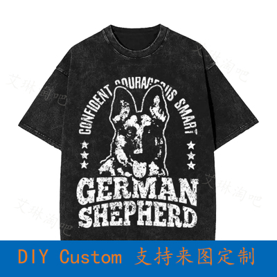 German Shepherd Dog Confident Courageous Smart Alsatian Dog