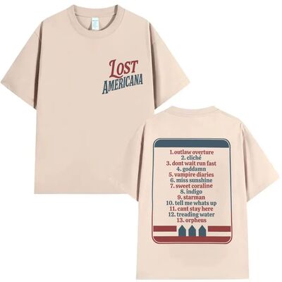 MGK Lost XX Americana Tour 2025 Print T Shirt Men Women Casu