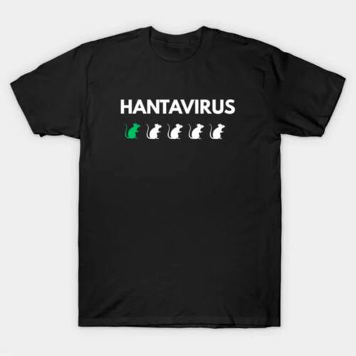 Hanta Virus Meme Rat T-shirt For Men Women 100% Cotton T Shi