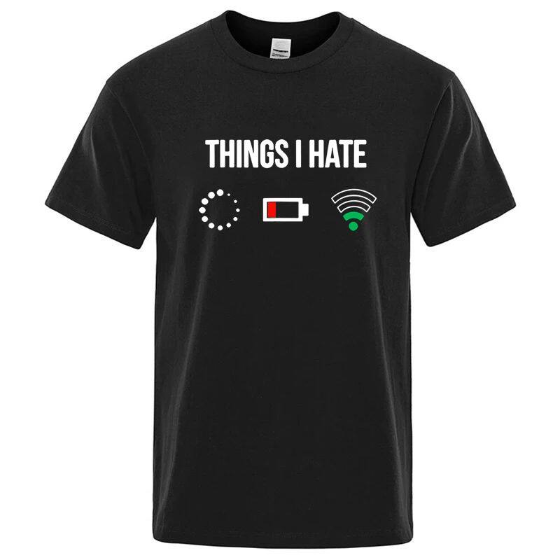 Men's Summer High Quality Cotton Blend Funny Printed T-Shirt