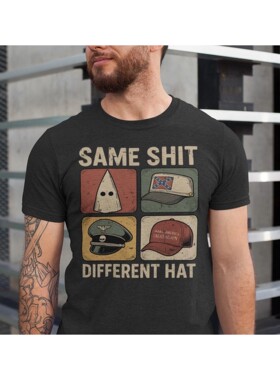 New Same Shit Different Hat Letter Printed T-shirts for Unis