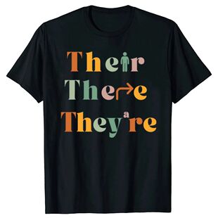 Their There They're Funny English Teacher Gramma Police Joke