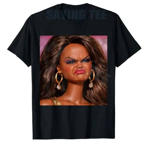 Angry Disgusted Black Doll Face Meme Reaction Gen Z Brainrot