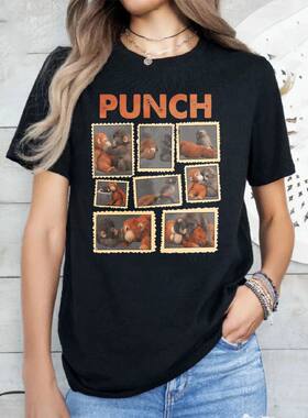 Monkey Punch Cozy Shirt Baby Monkey and Plush Toy Animal Lov