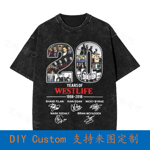 20 Years Of Westlife 1998-2018 Signatures Pop Band Vintage O
