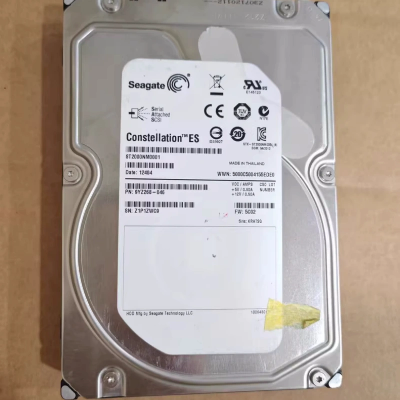 Dell 希捷 ST2000NM0001 67TMT 2TB 7.2K SAS 3.5 服务器硬盘