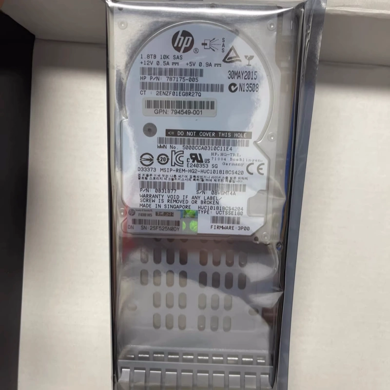 HP3PAR1.8TBSAS10K存储硬盘