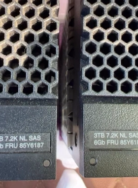 IBM 2076-3303 85Y6187 3T 3TB 7.2K SAS 3.5 Storwize V7000硬盘