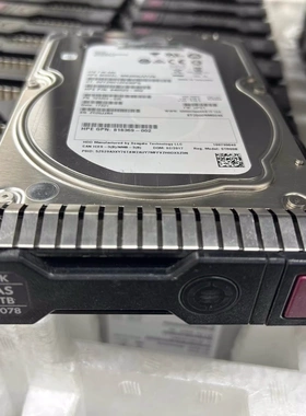 H Gen8 Gen9服务器硬盘819078-001 818365-B21 2TB 7.2K SAS 3.5