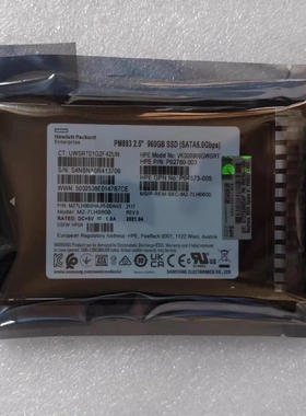 HP G9 G10 固态硬盘 P04564-B21 P05321-001 960G SATA SSD 2.5