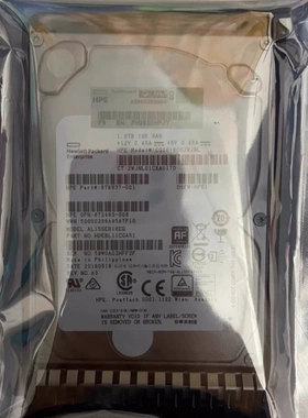 HP 872481-B21 872738-001 1.8T 10K DS SAS 2.5 Gen10服务器硬盘