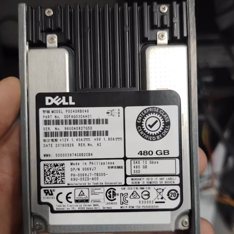 DELL全新 480G SSD 12Gb SAS 2.5 固态硬盘 PX04SRB048 006VJ7