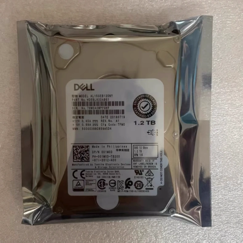 Dell 戴尔 001M0D 01M0D 1.2T SAS 12G 10K 2.5 AL15SEB120NY