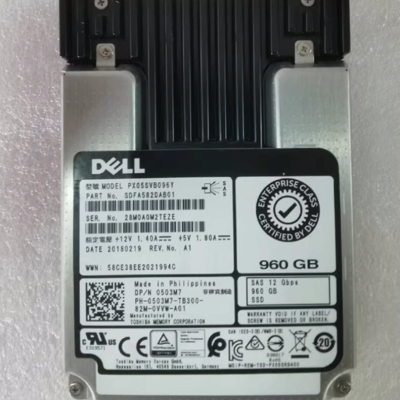 DELL/东芝960G2.5SASSSD固态