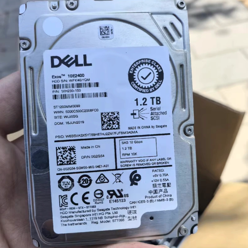 DELL R730 R740 R750硬盘 0G2G54 ST1200MM0099 1.2T 10K SAS 12G