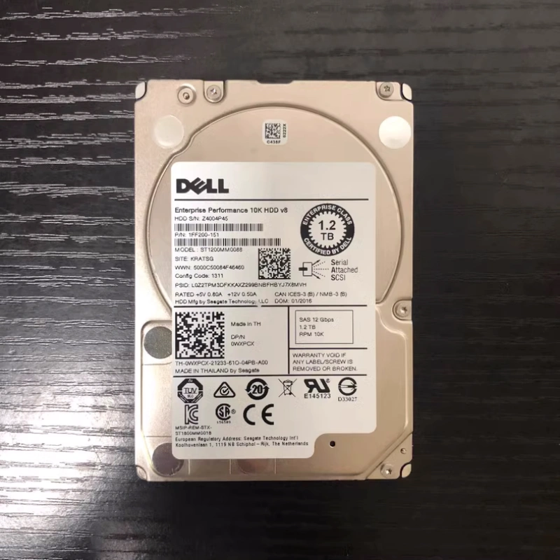 Dell/戴尔1.2TSAS10K2.5ST12