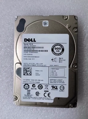 希捷/DELL ST900MM0006 02RR9T 900G SAS 10K 6Gb 2.5 R730服务器