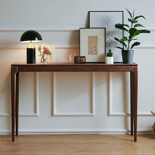 黑胡桃木条案愫木工房