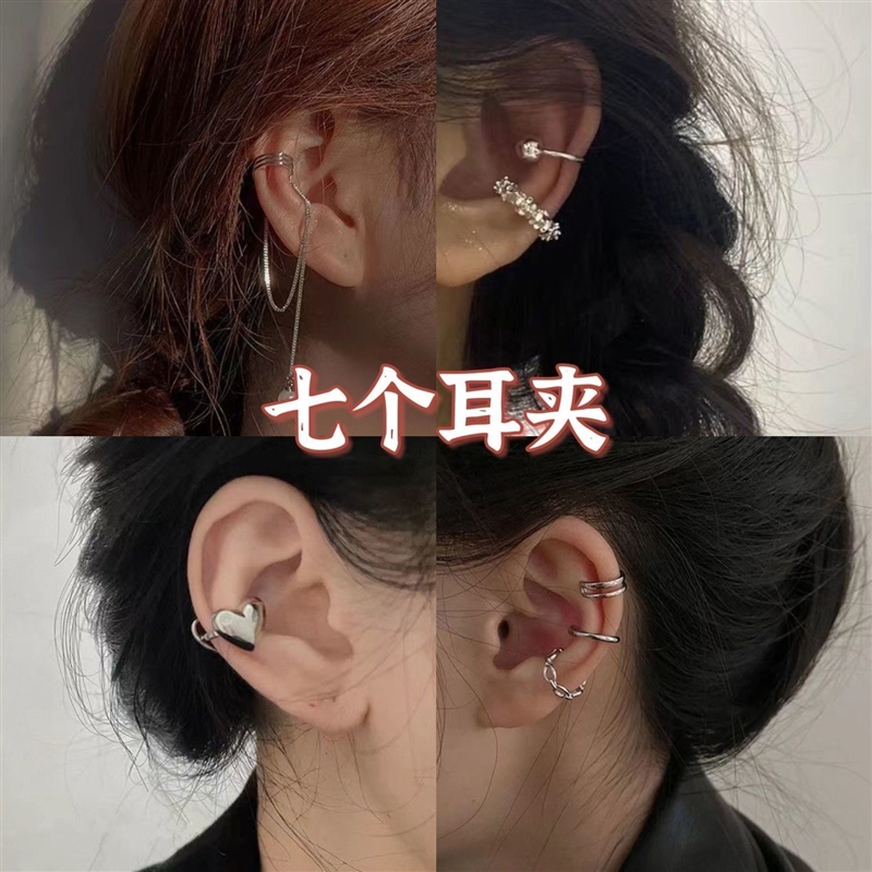 高级感ins耳夹女简约百搭蝴蝶