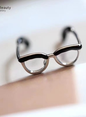 学生少女心眼镜仔日韩版森系