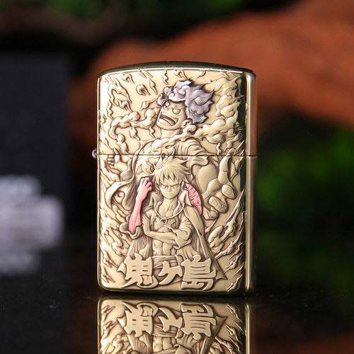 zippo海贼王尼卡路飞打火机送礼