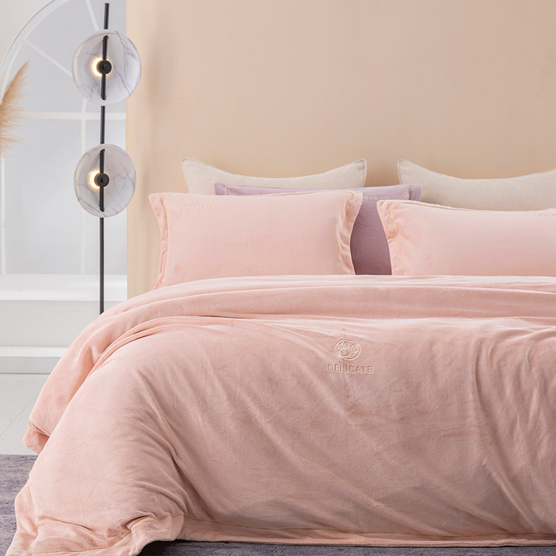 绒四件套保暖高端轻奢