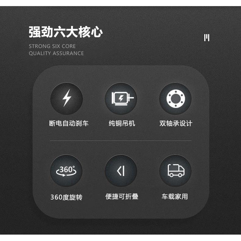 12v24V随车吊皮卡车用起重机液压小吊机灵活型旋转折臂吊