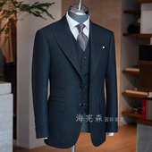 覆盖全国上门定制服务海宪森品牌男装 礼服高级定制咨询预约 新中式