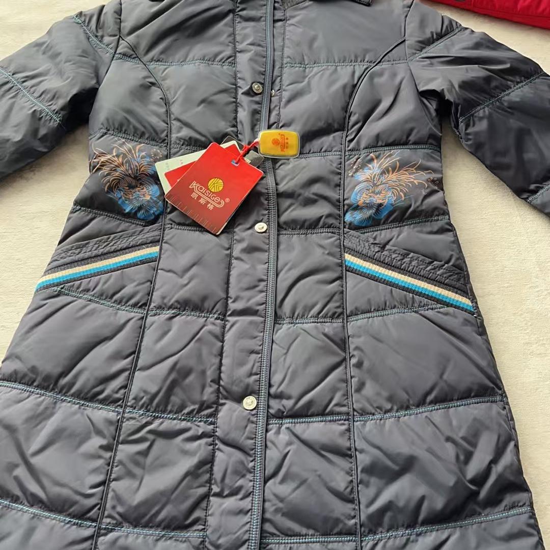 女式中长款羽绒服2024新品高品质看细节图防寒棉袄修身显瘦时尚