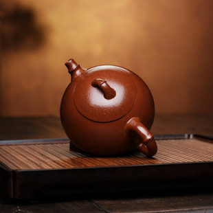 宜兴紫砂壶原矿降坡泥名家全手工制作寒江壶家用泡茶壶