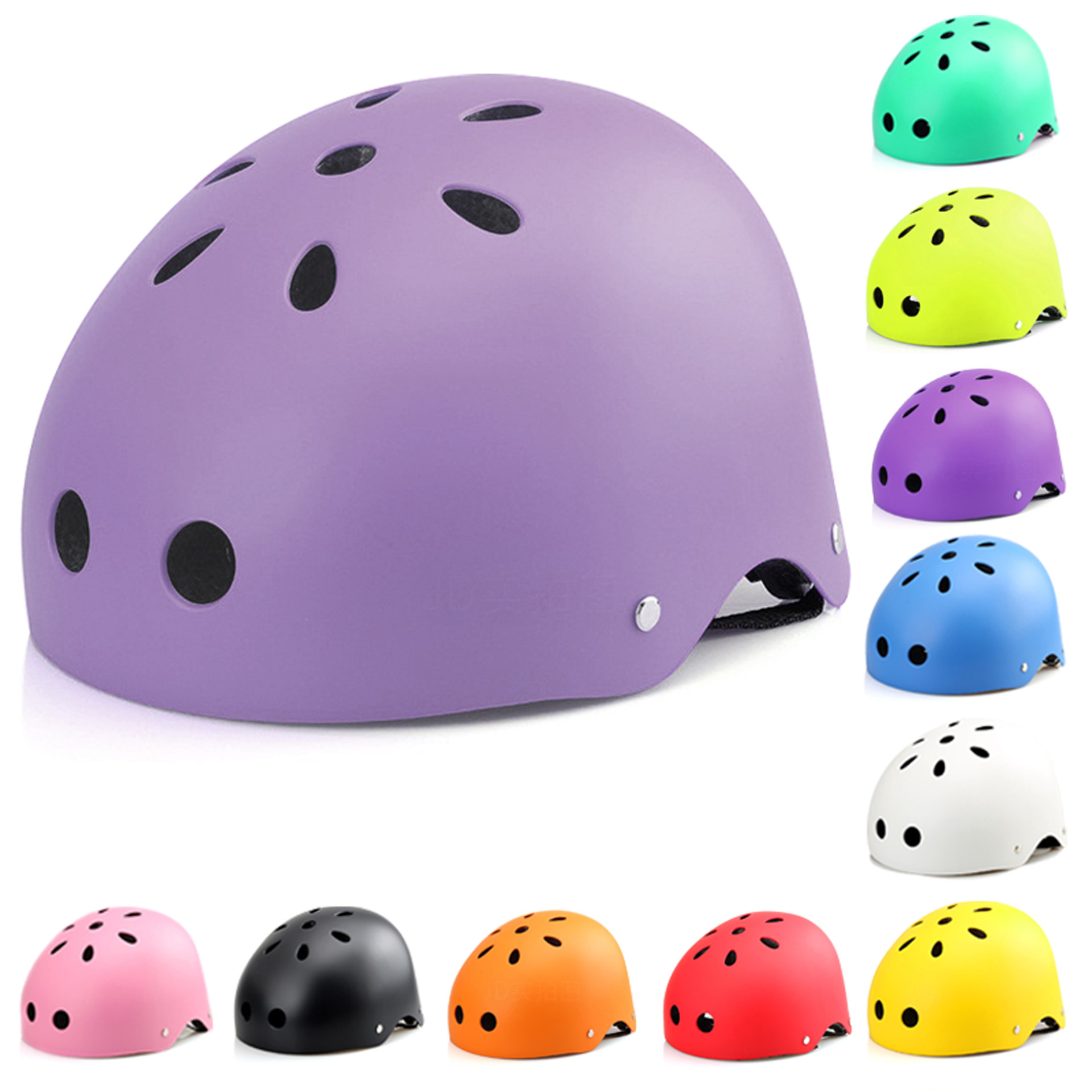 现货儿童成人运动梅花盔滑板溜冰攀岩漂流滑雪冰骑行轮滑头盔