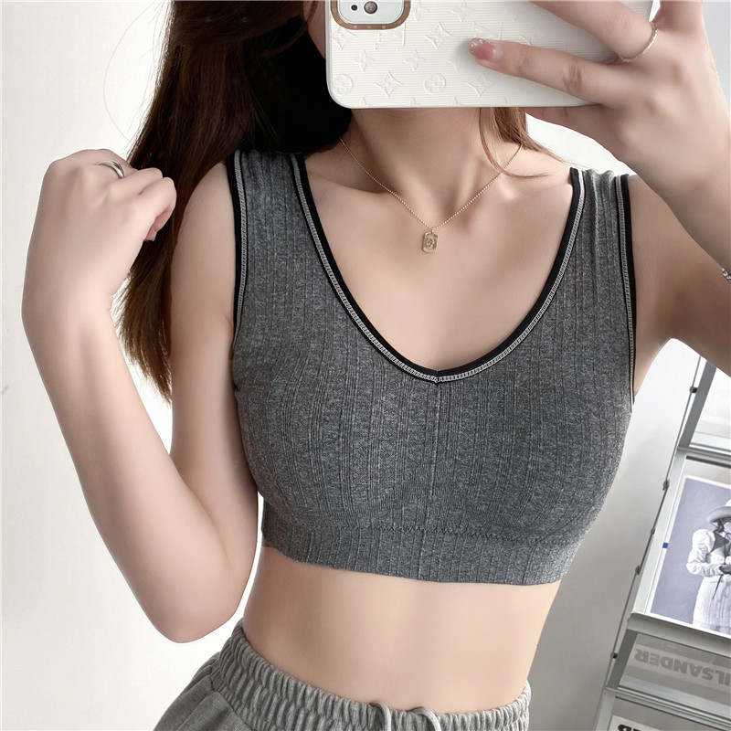 High school girl anti sagging junior high school girl sports chest wrapping