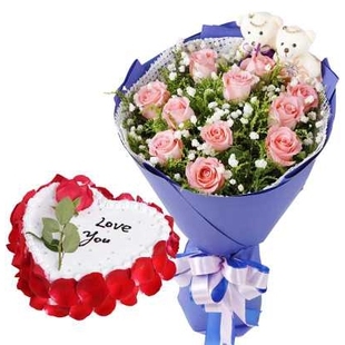 克拉玛依市独山子区金山路西宁路康乃馨鲜花店配送情人节玫瑰