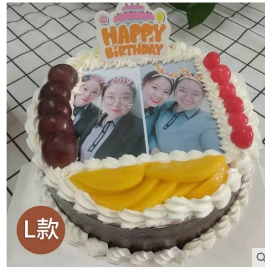东莞长安镇地王广场厦边大道万科广场蛋糕店速递生日蛋糕玫瑰组合