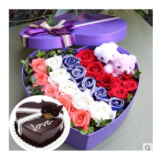 上海虹口区凉城新村四川北路提篮桥江湾镇康乃馨鲜花店配送生日