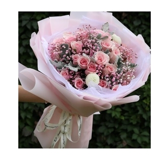 桦川县客运站万福源商场政府汤原县荣耀上城鲜花店蛋糕店速递玫瑰