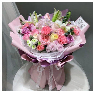 达州达川区南外好吃街阳光耍都领域广场南大街鲜花店蛋糕速递玫瑰