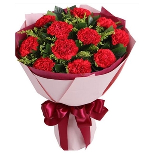 邯郸邯山区赵都新城中华南大街明珠广场鲜花店康乃馨配送玫瑰花束