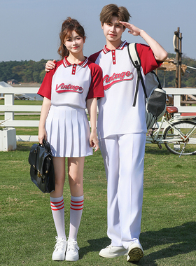 啦啦操演出服学生团体拉拉队健美操运动会开幕式班服年会表演服装