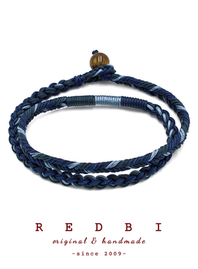 赤兔2.0深蓝新中式工装手链