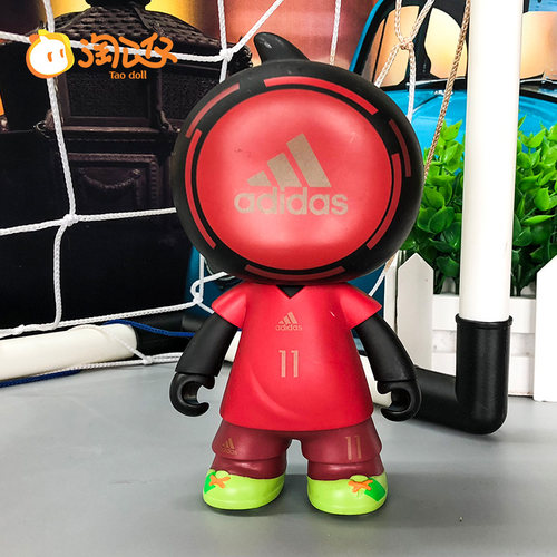 西班牙足球公仔手办15cm玩具桌面