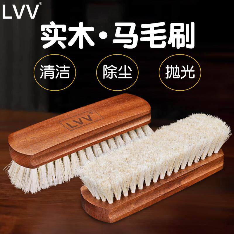 马毛刷马鬃毛鞋刷皮具皮衣清洁除尘刷红翼刷皮鞋上油抛光软毛刷