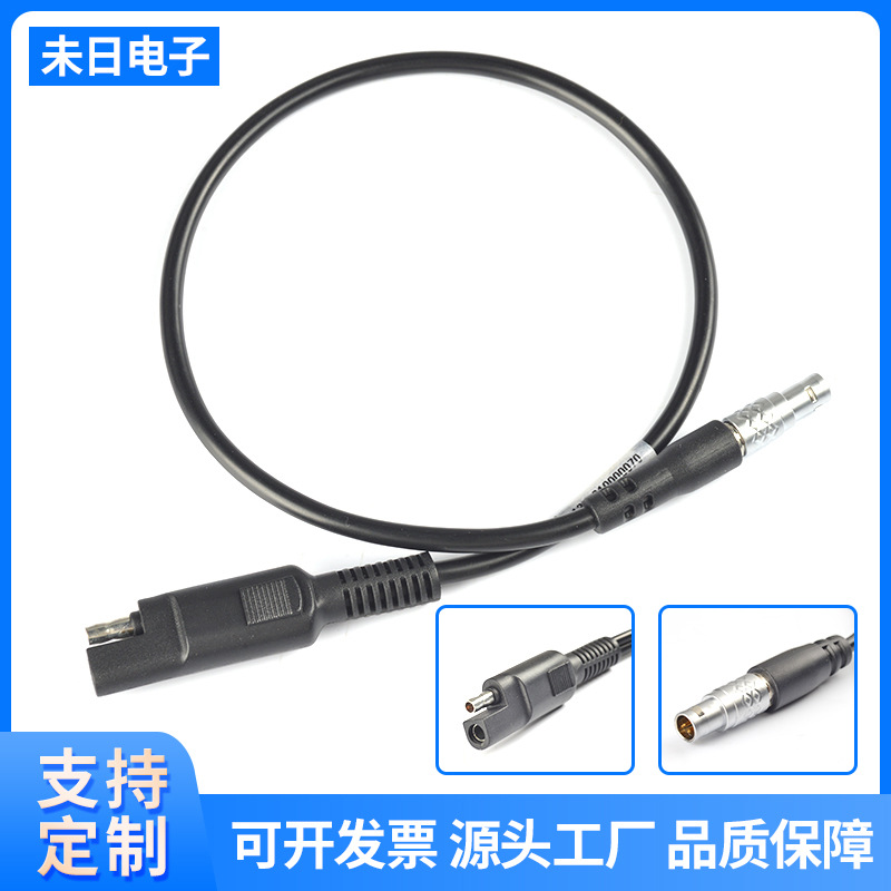 医疗电器设备转接线 铜芯公转母转接线 美容仪器硅橡胶快速连接线