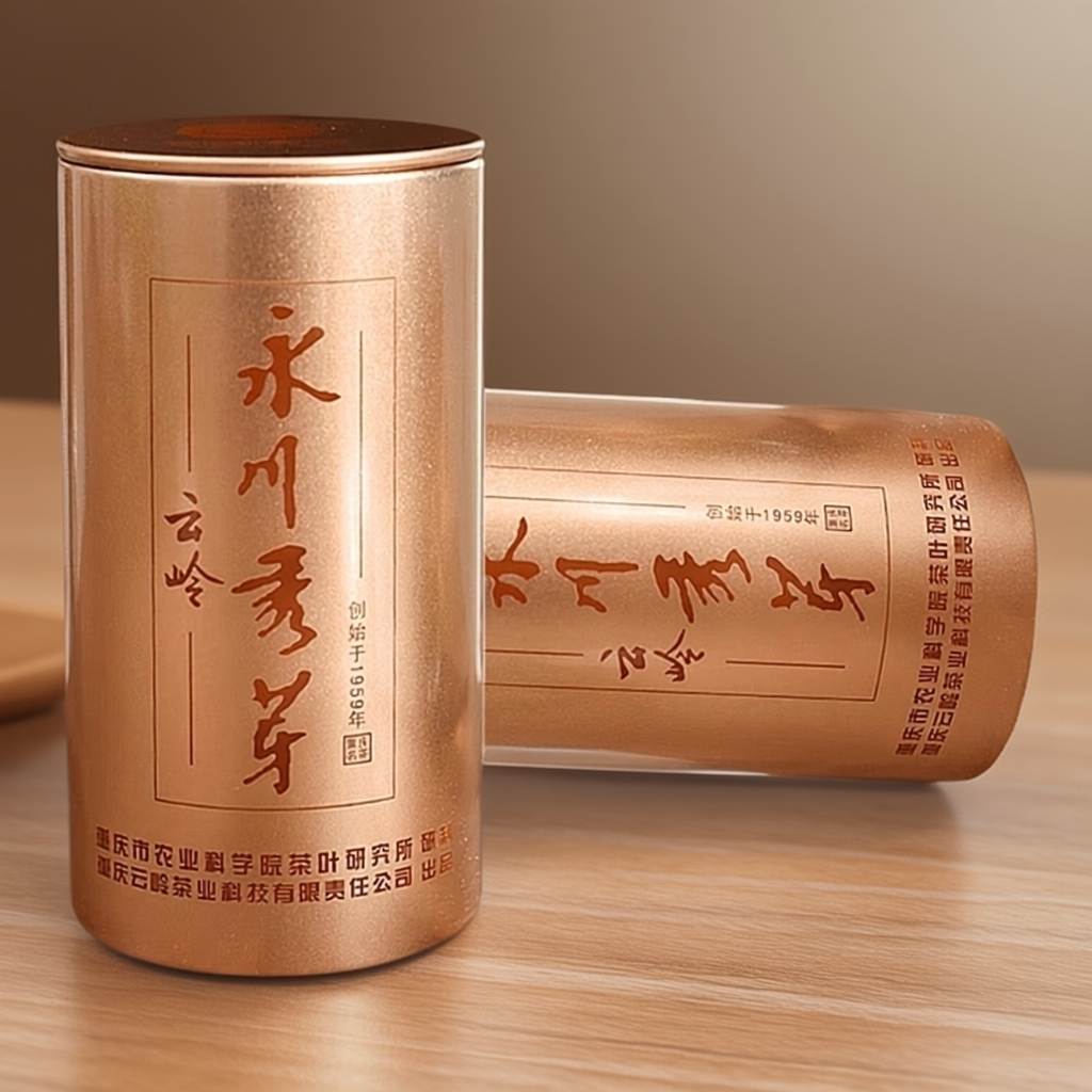 云岭永川秀芽-珍芽口粮茶50g/罐重庆特产新鲜春季绿茶明前茶叶