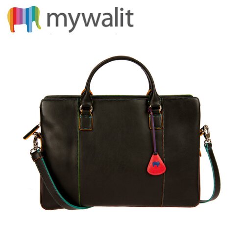 正品意大利mywalit594彩色公文包my walit成熟的童趣