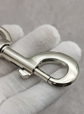 锌合金狗扣宠物扣钩扣360度旋转卡扣锁扣牵引绳配件五金扣V-57