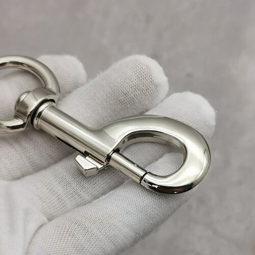 锌合金狗扣宠物扣钩扣360度旋转卡扣锁扣牵引绳配件五金扣V-57