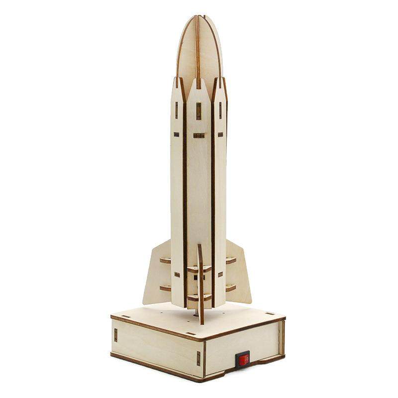 纸箱纸板手工diy航空航天火箭模型制作材料变废为宝环保手工作业