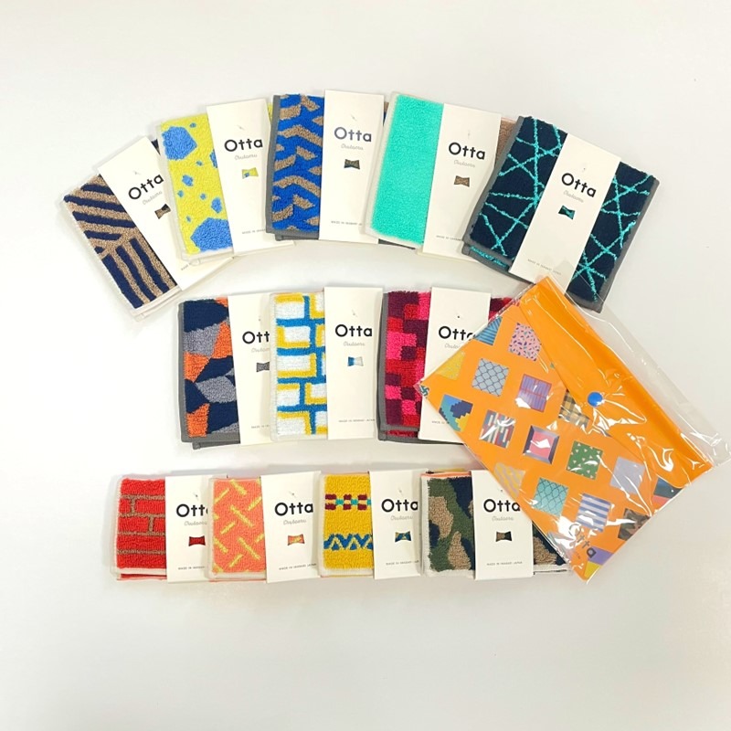 抽象几何图案手绢手帕毛巾