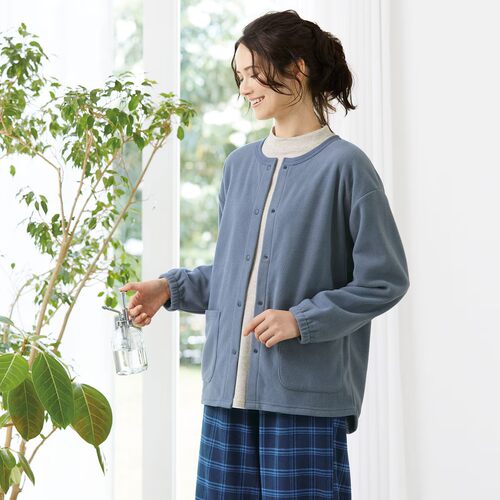 日本代购cecile家居服买薄了穿在家居服外面的家具外套秋冬保暖